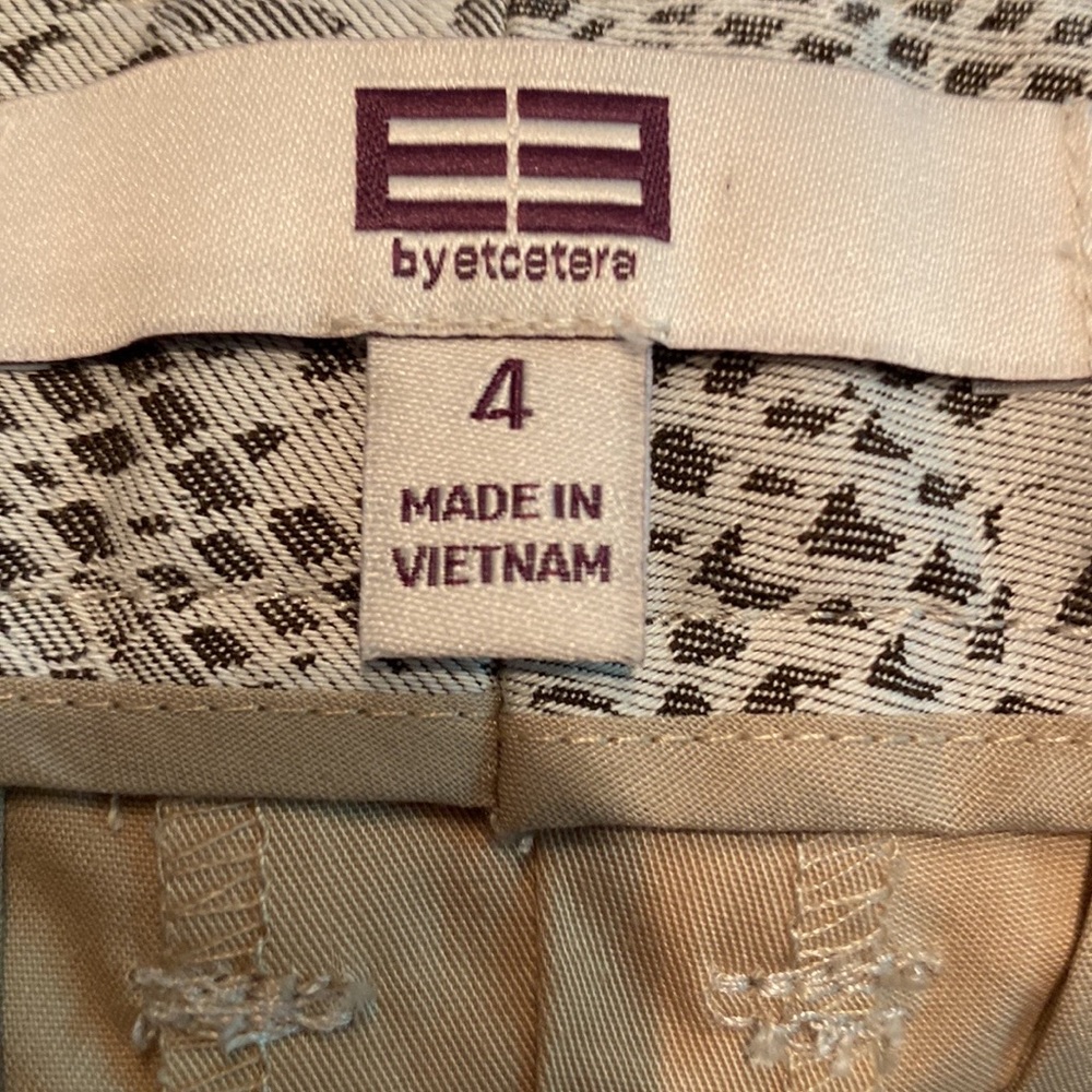 Etcetera Women’s Chino Girlfriend High Rise (4) BNWT - Picture 6 of 10